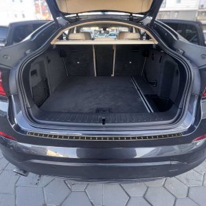 BMW X4 Rear Bumper Sill Cover - Omac - S.Steel + Carbon Foiled - Gloss Silver - '15-'18 BMW X4 Rear Bumper Sill Cover - Omac - S.Steel + Carbon Foiled - Gloss Silver - '15-'18